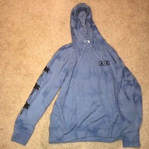 AE tie-dye palm tree hoodie